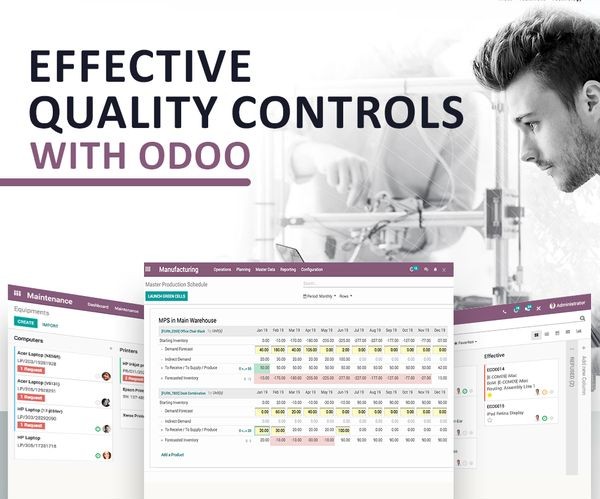 Odoo for Cosmetic Quality Control